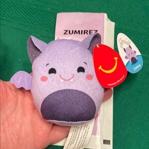FREE WITH PURCHASE IF YOU ASK! McDonalds SQUISHMALLOW Zumirez  !